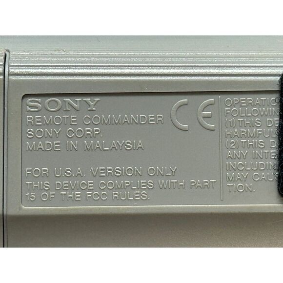 SONY (RM-AV3000) Integrated 18‎ Component Universal Remote Commander Works - Picture 5 of 5